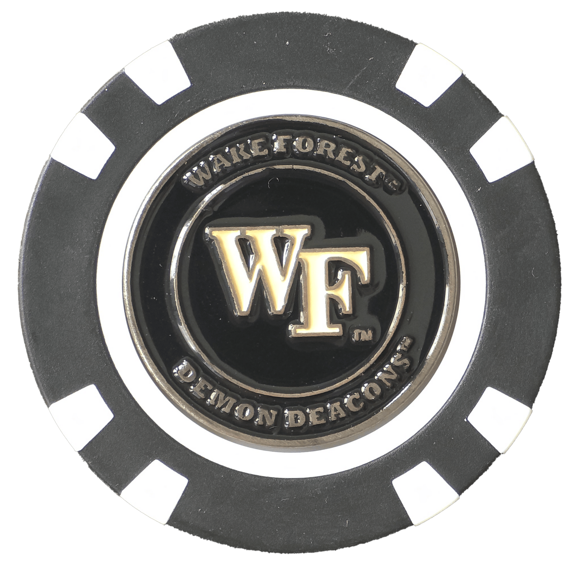 Officially Licensed Wake Forest Demon Deacons Poker Chip Ball Marker