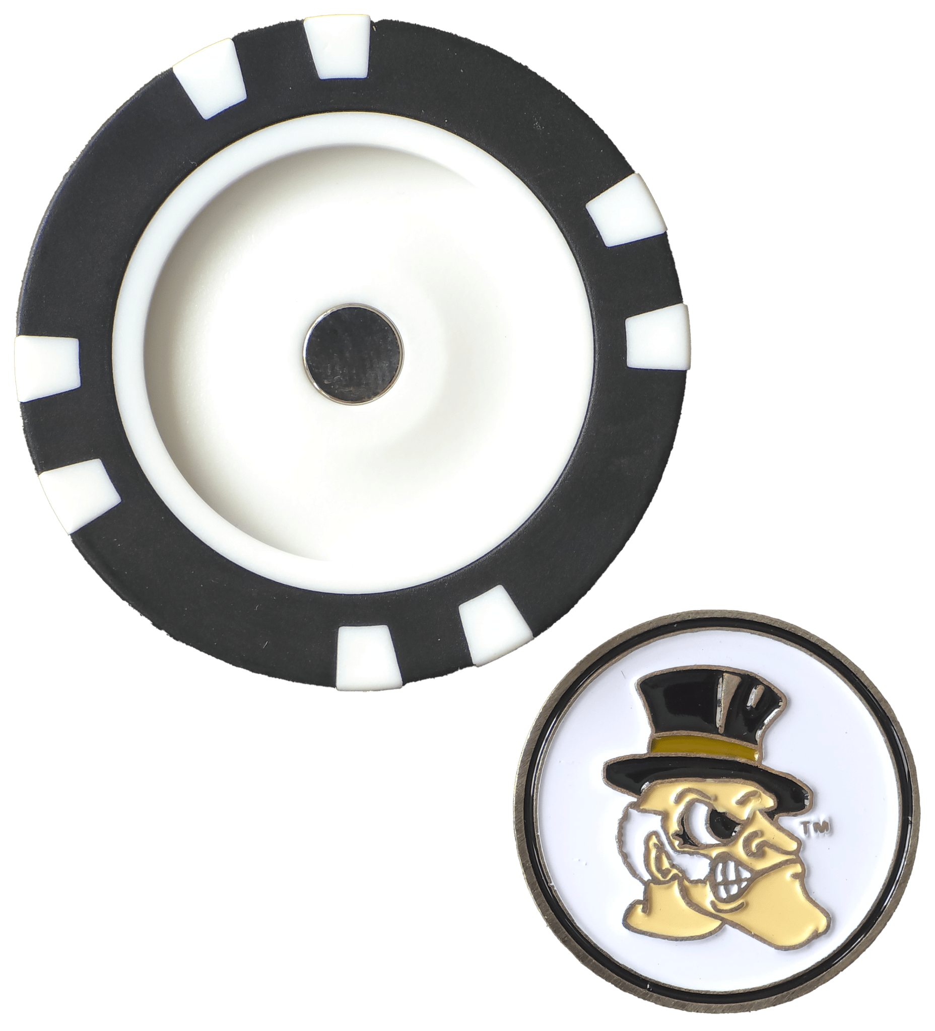 Officially Licensed Wake Forest Demon Deacons Poker Chip Ball Marker