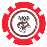 Officially Licensed Wisconsin Badgers Poker Chip Ball Marker