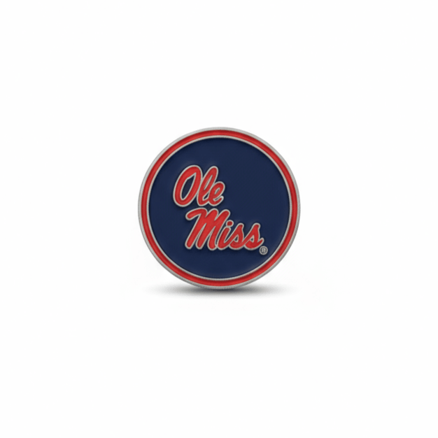 Officially Licensed Ole Miss Rebels Poker Chip Ball Marker