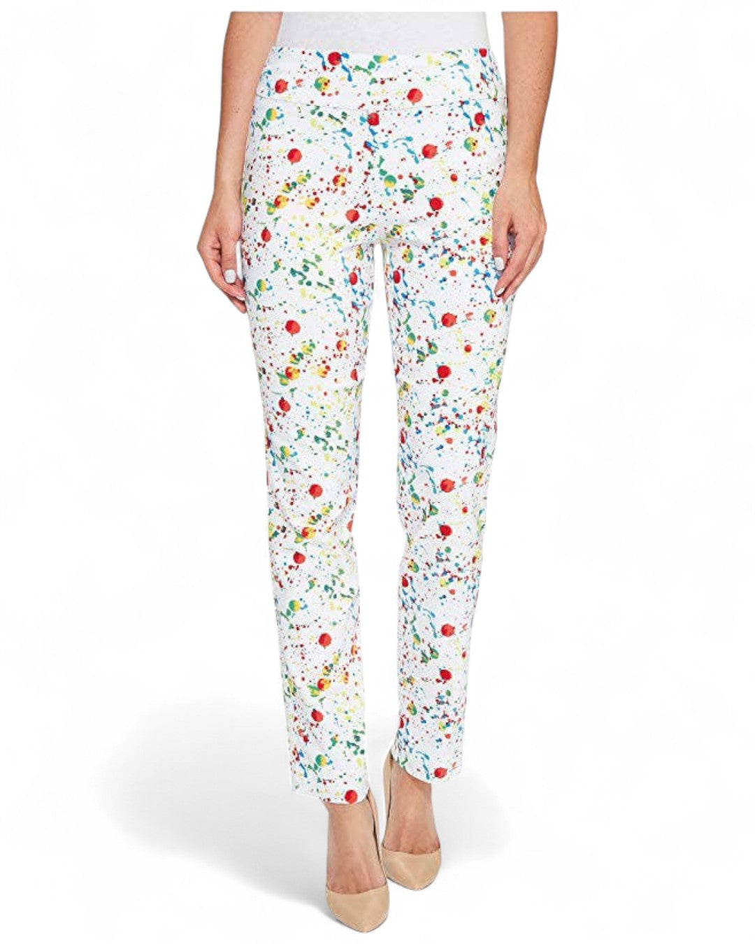 Krazy Larry P507 Pull on Pant - Splatter