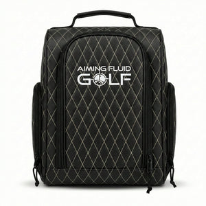 Premium Golf Shoe Bag – Vented Leather Shoe Storage