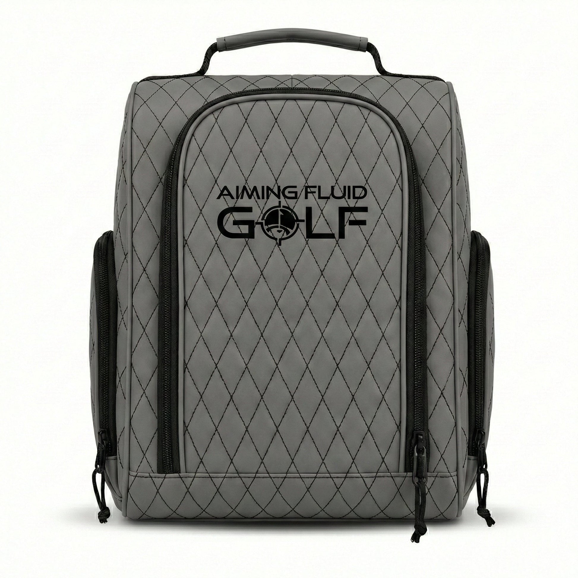 Premium Golf Shoe Bag – Vented Leather Shoe Storage
