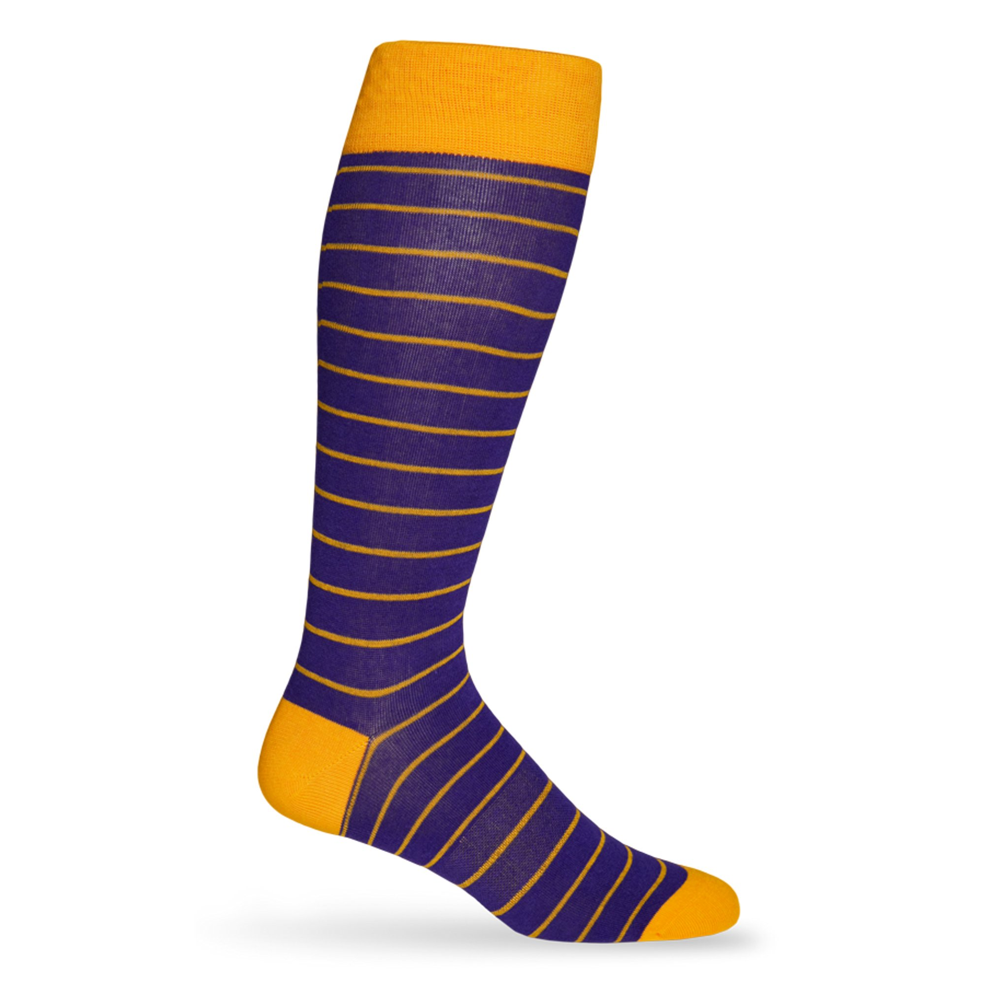 Purple and Gold - Wide Stripe