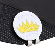 Queen of the Green Golf Ball Marker Clip