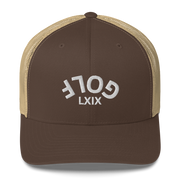 Upside Down LXIX Golf Arch Trucker Cap