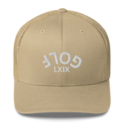 Upside Down LXIX Golf Arch Trucker Cap