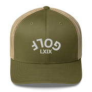 Upside Down LXIX Golf Arch Trucker Cap