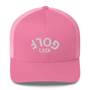Upside Down LXIX Golf Arch Trucker Cap