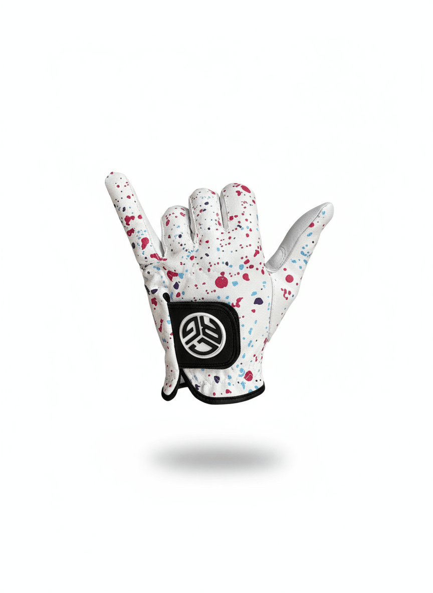 Splatter CRG Golf Glove – Limited Drop| Premium Leather