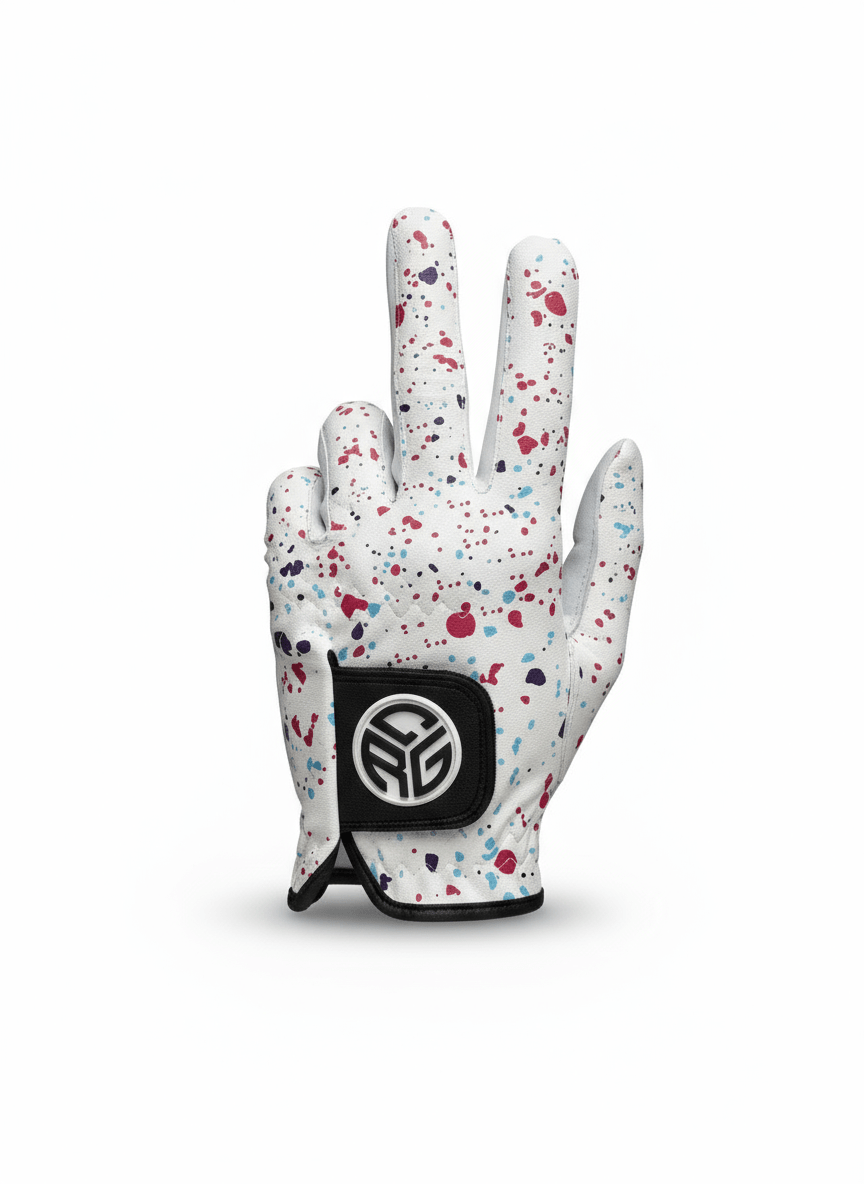 Splatter CRG Golf Glove – Limited Drop| Premium Leather