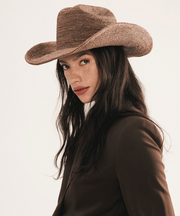 Ames Packable Straw Cowboy Hat