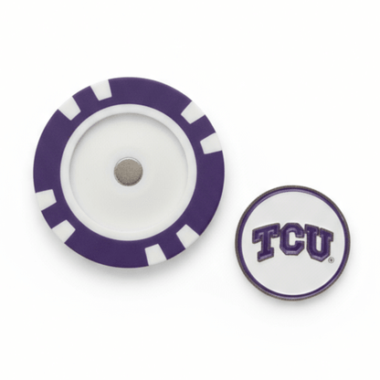 Officially Licensed TCU Horned Frogs Poker Chip Ball Marker