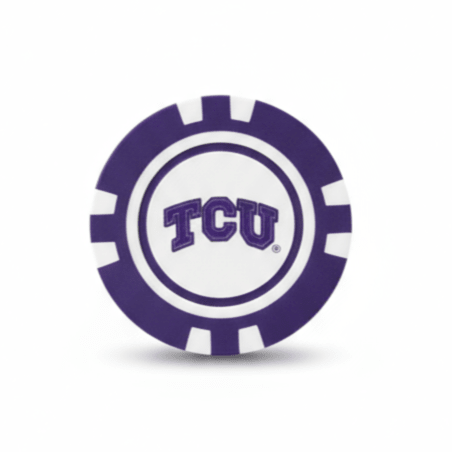 Officially Licensed TCU Horned Frogs Poker Chip Ball Marker