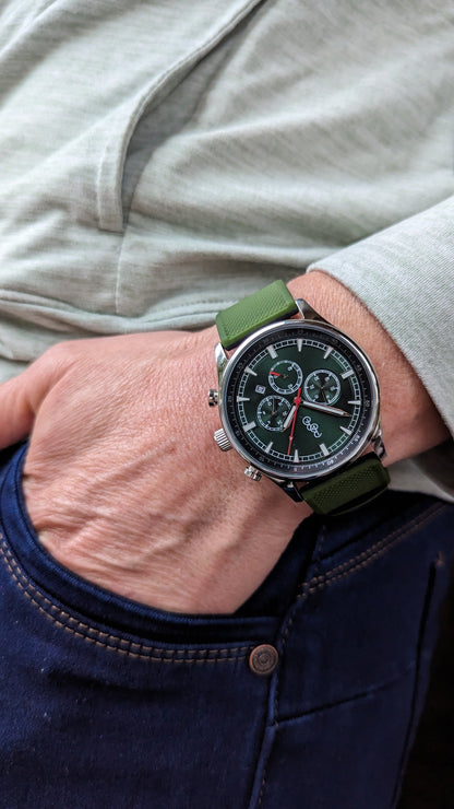 Green Sport Chronograph