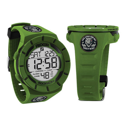 Coliseum Fit™ (Phantom Black) Watch - USS Utah Edition