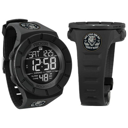 Coliseum Fit™ (Phantom Black) Watch - USS Utah Edition