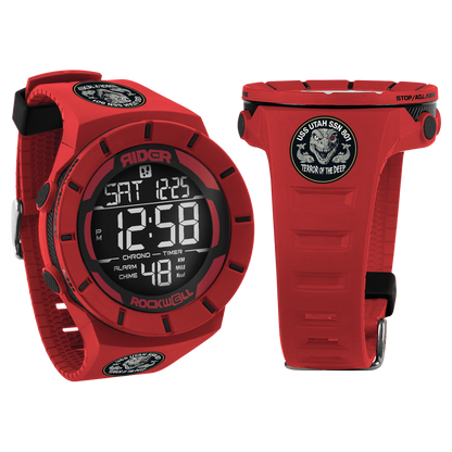 Coliseum Fit™ (Phantom Black) Watch - USS Utah Edition