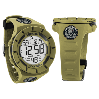 Coliseum Fit™ (Phantom Black) Watch - USS Utah Edition