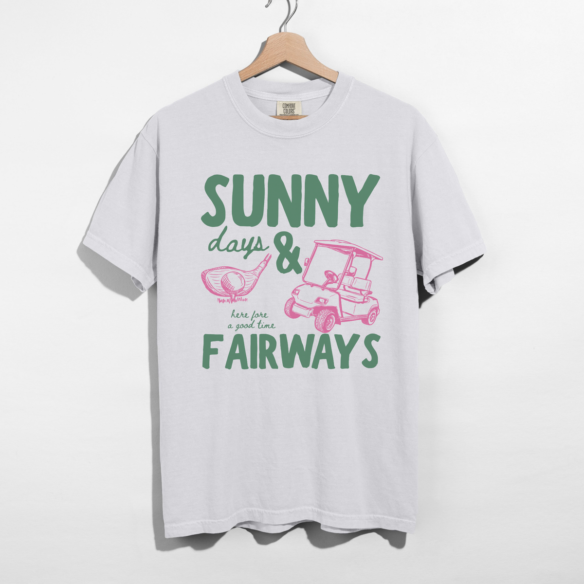 Sunny Fairways Graphic Tee