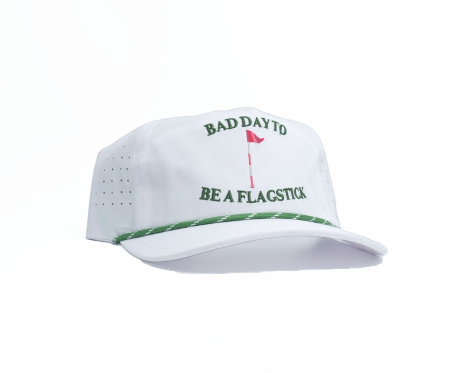 White Bad Day To Be A Flagstick